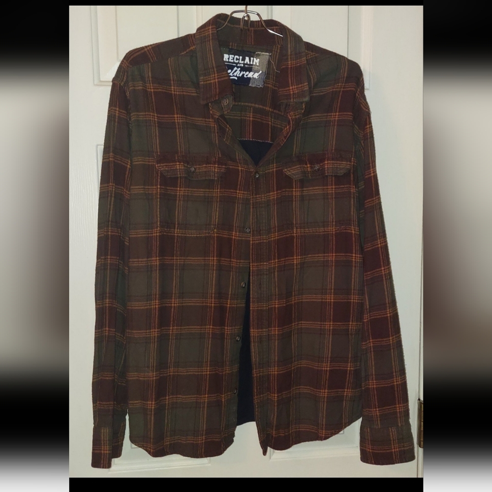 Tupac flannel button up shirt rare